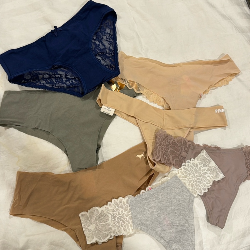 BRAND NEW with tag Victoria secret panties bundle